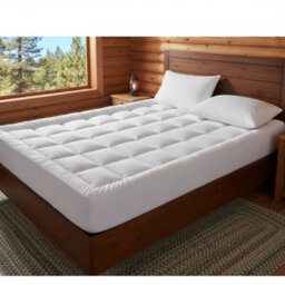 Hotel Quality Mattress Topper 10Cm Deep Thick Microfiber Single Double King Size Double - thumbnail 1