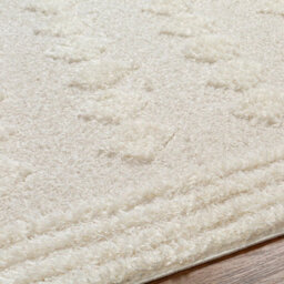 Livabliss Rodos-Modern Beige White Soft Plush Pile Living Bedroom Rug 160 X 213 Cm Easy Care, Non Shedding - thumbnail 3