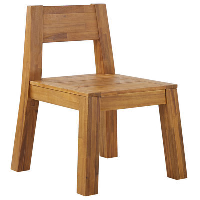 Beliani Garden Chair Livorno Acacia Wood Brown - image 1