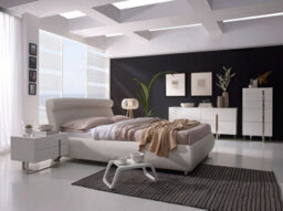 Angel Cerda Stylish White Wood And Chrome Steel Sideboard For Modern Living Rooms - thumbnail 6