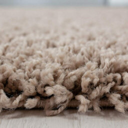 Prime Plus Extra Thick Heavy 5Cm Pile Soft Shaggy Rugs Modern Area Rugs Bedroom Hall Rugs (Light Beige, 160 X 230Cm) - thumbnail 2