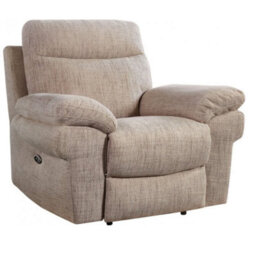 Furniture Instore Tanya Beige Fabric Electric Recliner 2 Seater Sofa - thumbnail 4