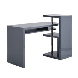 Furniture in Fashion Sydney High Gloss Rotating Home And Office Laptop Desk In Grey - thumbnail 5