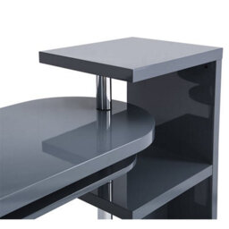 Furniture in Fashion Sydney High Gloss Rotating Home And Office Laptop Desk In Grey - thumbnail 8
