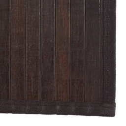 Walplus Rug Rectangular Dark Brown 80X1000 Cm Bamboo - thumbnail 6
