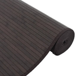 Walplus Rug Rectangular Dark Brown 80X1000 Cm Bamboo - thumbnail 4