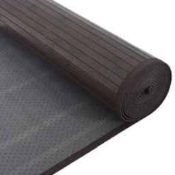 Walplus Rug Rectangular Dark Brown 80X1000 Cm Bamboo - thumbnail 5