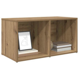 Berkfield Tv Cabinet Artisan Oak Engineered Wood - thumbnail 3