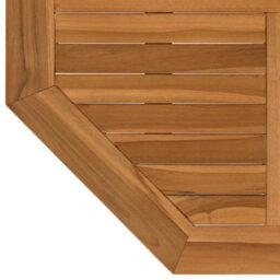 Berkfield Table Top 80X80X2.5 Cm Octagonal Solid Wood Teak - thumbnail 6
