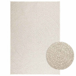 Vidaxl Rug Zizur Cream 120X170 Cm Jute Look Indoor And Outdoor - thumbnail 1