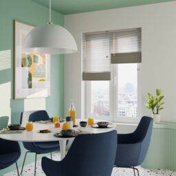 GoodHome Studio Grey Nickel Effect Aluminium Venetian Blind (W)60Cm (L)180Cm - thumbnail 5