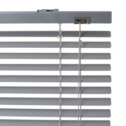 GoodHome Studio Grey Nickel Effect Aluminium Venetian Blind (W)60Cm (L)180Cm - thumbnail 2