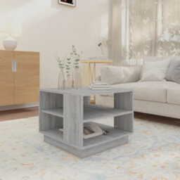 Berkfield Coffee Table Grey Sonoma 55X55X43 Cm Engineered Wood - thumbnail 3