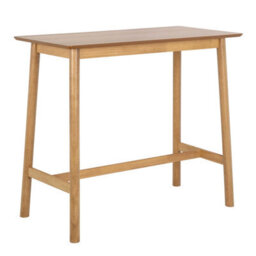 Wyld Haus Quietwood Oak Rectangular Bar Table 1200X600X1050mm - thumbnail 5