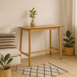 Wyld Haus Quietwood Oak Rectangular Bar Table 1200X600X1050mm