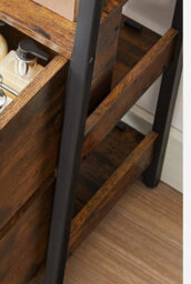 Modcraft Slim Bathroom Floor Cabinet With 2 Drawers And Open Shelf For Bathroom, Bedroom, Or Living Room - thumbnail 6