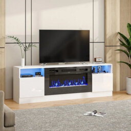 178Cm White Tv Stand Unit Cabinet - thumbnail 3