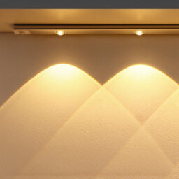 Thehotsale 1W Smart Sensor Wardrobe Cabinet Light Rechargable Led Motion Sensor Light Tri Tone Temperature 400mm  L - thumbnail 2
