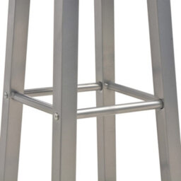 Berkfield Durable 3 Piece Bar Set Wood And Steel Anthracite - thumbnail 9