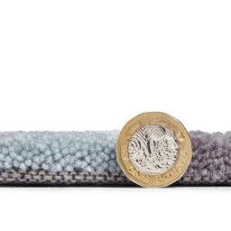 Blue/grey Geometric Handmade Easy To Clean Rug For Living Room Bedroom & Dining Room-120Cm X 170Cm - thumbnail 6
