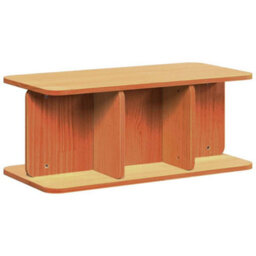 Berkfield Coffee Table Wax Brown 80 X 39.5 X 33.5 Cm Solid Pine Wood - thumbnail 2