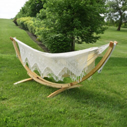 Vivere Solid Pine Arc Stand (305 Cm) - Natural - thumbnail 4