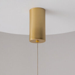 Luminosa Lighting Luminosa Ray Slim Pendant Ceiling Light Gold 3000K 1000Lm - thumbnail 4