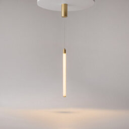 Luminosa Lighting Luminosa Ray Slim Pendant Ceiling Light Gold 3000K 1000Lm - thumbnail 2