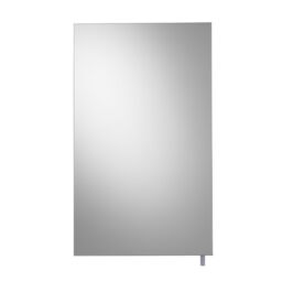 Croydex Vallon Silver Effect Single Bathroom Cabinet With Mirrored Door (H)521mm (W)300mm - thumbnail 5