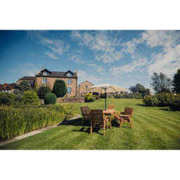 Churnet Valley Garden Furniture Ltd Valley 6 Seater Set 2Xc 2Xb - Timber - L220 X W330 X H95 Cm - Minimal Assembly Required - Set Of Waterproof Cushions Included - thumbnail 4