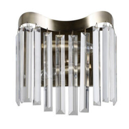 Luminosa Lighting Luminosa Stylized Wall Lamp Antique Bronze 2 Light , E14 - thumbnail 1