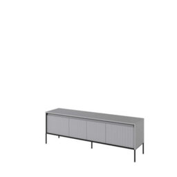 Arte Trend Elegant Tv Cabinet With Decorative Led Lighting (H)560mm (W)1670mm (D)400mm - Light Grey - thumbnail 2