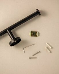 Cosmic Double Toilet Roll Holder, Chrome, Hidden Fixings, Anti-Corrosion, Start Collection - thumbnail 3