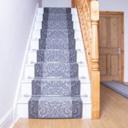 Baroque Stair Runner - Soft & Durable Carpet Runner For Stairs & Staircases, Multiple Lengths - thumbnail 1