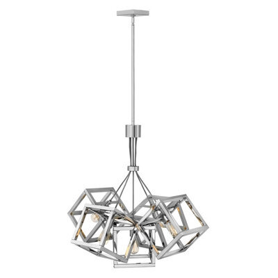 Luminosa Lighting Elstead Hinkley Fredrick Ramond Ensemble 5 Light Pendant Polished Nickel - image 1