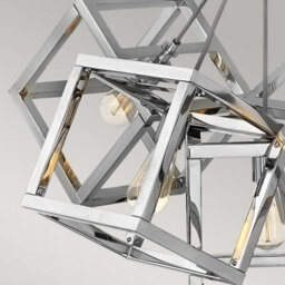 Luminosa Lighting Elstead Hinkley Fredrick Ramond Ensemble 5 Light Pendant Polished Nickel - thumbnail 5