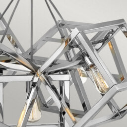 Luminosa Lighting Elstead Hinkley Fredrick Ramond Ensemble 5 Light Pendant Polished Nickel - thumbnail 2