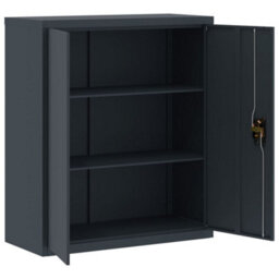 Berkfield File Cabinet Anthracite 90X40X145 Cm Steel - thumbnail 9