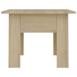 Berkfield Modern Coffee Table Sonoma Oak 55X55X42 Cm Engineered Wood - thumbnail 5