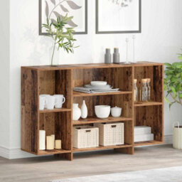Berkfield Sideboard Old Wood 120 X 30 X 75 Cm Engineered Wood - thumbnail 1