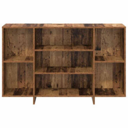 Berkfield Sideboard Old Wood 120 X 30 X 75 Cm Engineered Wood - thumbnail 4