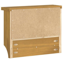 Vidaxl Wall-Mounted Coat Rack Sandnes 45X12X35 Cm Solid Wood Pine - thumbnail 7