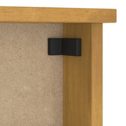 Vidaxl Wall-Mounted Coat Rack Sandnes 45X12X35 Cm Solid Wood Pine - thumbnail 8