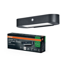 Osram Endura Style Outdoor Oval Solar Wall Light Sensor 550Lm 6W Cool Light Ip44 - thumbnail 2