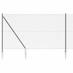 Berkfield Grey 1.6 X 25 M Steel - thumbnail 1
