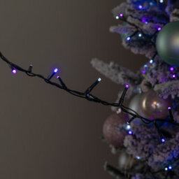 Samuel Alexander 6M 240 Led Treebrights Christmas String Lights With Timer In Blue, Purple & White - thumbnail 2