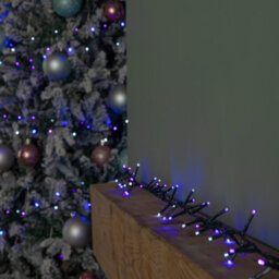 Samuel Alexander 6M 240 Led Treebrights Christmas String Lights With Timer In Blue, Purple & White - thumbnail 3