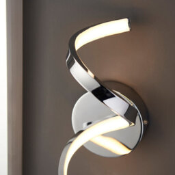 Anson Lighting Corsal Modern Led Chrome Wall Light - thumbnail 4