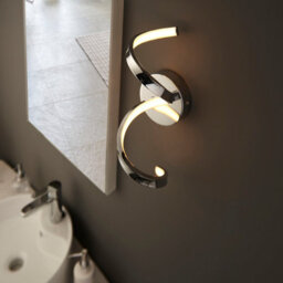 Anson Lighting Corsal Modern Led Chrome Wall Light - thumbnail 3