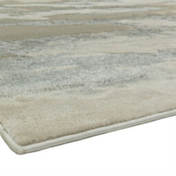 Beige Easy To Clean Abstract Optical/ (3D) Rug For Dining Room Bedroom And Living Room-80Cm X 150Cm - thumbnail 3